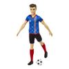 Barbie Careers Ken Fashion Doll & Accessory, Soccer Player with Cropped Hair, #10 Uniform, Tall Socks, Cleats & Ball view 2