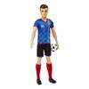 Barbie Careers Ken Fashion Doll & Accessory, Soccer Player with Cropped Hair, #10 Uniform, Tall Socks, Cleats & Ball view 4