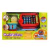 Kidplokio Red Touch Pad Cash Register for Kids with Play Food Microphone, Boys Ages 3+ view 2