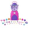 Polly Pocket Travel Toy, Gumball Bear Playset with 2 Micro Dolls & 26 Surprise Accessories, Animal Toy Compact view 1