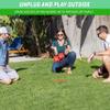 GoSports Left Right Middle Giant Dice Game - 3.5 Inch Foam Dice Game for Indoor/Outdoor Play view 4