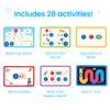 hand2mind Reading Readiness Activity Set, Magnetic Wands and Chip Set, Learn to Spell for Kids, Spelling Toys, CVC Words for Kindergarten, Learning Letters, Science of Reading Manipulatives view 3