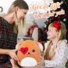 CozyWorld Valentines Puppy Dog Plush Stuffed Animals Squishy Original Heart Love You Dog Pillow Soft Cuddly Valentine Gifts for Girls Boyfriend Girlfriend Mom Lover, 11.5 Inch view 2