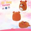 CozyWorld Teddy Bear Plush Valentine Stuffed Animals Cute Stuffed Toys Romantic Rose Flower Bear Plush Pillow Love Valentine's Day Gifts for Girlfriends,Boyfriend,Kids,Mother,11" view 3