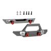 CODA RACING Aluminum Front&Rear Bumper for AXIAL SCX24 Jeep Wrangler AXI00002 1/24 RC Crawler Car view 1