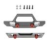CODA RACING Aluminum Front&Rear Bumper for AXIAL SCX24 Jeep Wrangler AXI00002 1/24 RC Crawler Car view 2