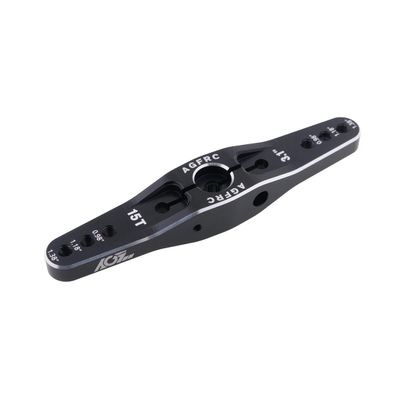 AGFRC 15T Aluminum Metal Servo Horn for AGFRC A280 Series 1/5 Scales RC Servo (HLD25)