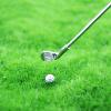 Kisangel Miniature Golf Club Set for Dollhouse 3 Pieces Plastic Aluminum Alloy 2.44 Inch DIY Mini Golf Model Photo Props Mini House Sports Decoration view 3