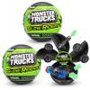5 Surprise Monster Trucks Glow Riders Series 2 by ZURU (2 Pack) Glow in The Dark, Miniature Mystery Collectible Capsules, Mini Toy Truck, Battle Toys for Boys, Kids, Teens view 1
