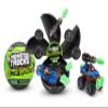 5 Surprise Monster Trucks Glow Riders Series 2 by ZURU (2 Pack) Glow in The Dark, Miniature Mystery Collectible Capsules, Mini Toy Truck, Battle Toys for Boys, Kids, Teens view 2