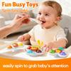 3PCS Suction Cup Spinners: Fidget Toys for 1 Year Old Boy Girl, Sensory Bath Toys for Toddlers 1-3, Stocking Stuffers & Birthday Gift for Babies 10+ Months view 3