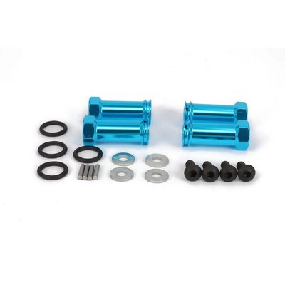 Replacement Part For Aluminum 12 Hex Drive 30mm Extension Adapter Longer Combiner Coupler For 5803 Upgraded Hop-Up Parts - (Color: Blue)