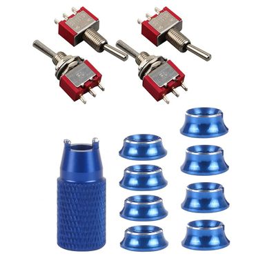 Replacement Part For Te Control Transmitter Switch Fixed Nut Installation Spanner For AT9S AT10II RC Transmitter RC Parts - (Color: Blue)