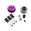 Replacement Part For Clutch Bell Purple Color Flywheel With Bearing Set 14T Gear 3pin Flywheel For 1/8 RC Engine Car - (Color: Green) view 2