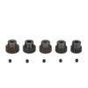 Replacement Part For 5Pcs 32DP 5mm 17T 18T 19T 20T 21T Metal Pinion Motor Gear Set For 1/8 RC Car Truck Motor view 1