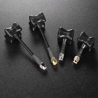 Replacement Part For FPV RC Quadcopter 5.8G Antenna RP SMA Clover 3 Blade Transmitter Mushroom Antenna For Team Black Sheep - (Color: Short Hole 1pcs)