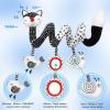 MONSTIME Car Seat Toys Black and White High Contrast Baby Toys for Newborn, Stroller Toys Newborn Toys Infant Toys for 0 3 6 9 12 Months Girls Boys, Baby Toys 0-6 Months for Crib Mobile Best Gift view 3