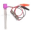 Replacement Part For Electric Cans Glow Plug Starter Igniter For 1:8 1:10 Truck RC Car Metal Assembled Class - Assemblage - (Color: Purple) view 1
