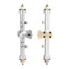 Dilwe RC Car Rear Axle Assembly, 96mm, Aluminum, Complete Rear Axle Assembly for SCX24 AXI90081 AXI00001 AXI00002 1/24 RC car Parts, RC Crawler Car Upgrades RC Accessories(White) view 1