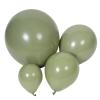 100pcs Sage Green Balloons 18 inch +12 inch +10 inch +5 inch Party Eucalyptus Olive Green Birthday Balloon Baby Shower Wedding Balloons view 1