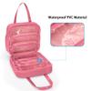 LoDrid Doll Tote Carrying Case Compatible with LOL Surprise Dolls All, Hanging Organizer Storage Bag with 6 Clear Window Pockets, Bag Only, Pink,(Patent Design) view 2