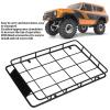 RC Car Roof Luggage Rack, Iron Luggage Carrier, SCX10 1/10 RC Crawler Model Tray for RC Car Enthusiasts, Model Car Accessories, Outdoor, Off-Road, Racing view 2