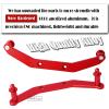 ARRCat for 1/10 Slash 4X4 VXL/Stampede 4X4 VXL,Aluminum Body Mount Post Set,Front & Rear Body Post Extensions,RC Upgrades Parts Hops Up for Slash/Stampede 4X4 VXL,Replace #6815R,Red view 3