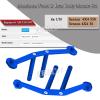 ARRCat for 1/10 Senton 44 3S/Senton 44 550 Aluminum Front & Rear Body Mounts Set, RC Upgrades Part Hops Up for 1/10 Senton 4X4 3S,Senton 4X4 550, Replaces AR320407,Blue view 2