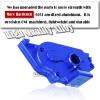 ARRCat Upgrades for 1/10 Senton/Granite/Vorteks 3s Blx&Mega 550, 1/8 Typhon 3s /Infraction 3s Blx Mega,Aluminum Motor Mount Gear Cover Hops Up Upgrades Part,Replace ARA311029,Blue view 3
