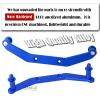 ARRCat for 1/10 Slash 4X4 VXL/Stampede 4X4 VXL,Aluminum Body Mount Post Set,Front & Rear Body Post Extensions,RC Upgrades Parts Hops Up for Slash/Stampede 4X4 VXL,Replace #6815R,Navy Blue view 3