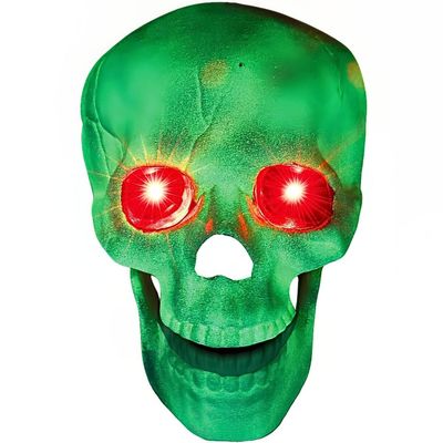 Crazy Bonez Seasons (HK) Ltd. Glow in The Dark Talking Skull Prop Standard