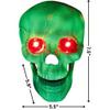 Crazy Bonez Seasons (HK) Ltd. Glow in The Dark Talking Skull Prop Standard view 2