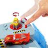 Disney and Pixar Cars On The Road Dinoco Rusteze Racing Center Playset with Lightning McQueen Toy Car, Launcher, Short Track and Spinning Pitty, Toy Gift for Kids, HGV69 view 2