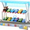 Mattel Disney Pixar Cars Ultimate Florida Speedway Track Set with Lightning McQueen Car and Motorized Booster, 5 Feet Long, Toy Gift for Kids view 4