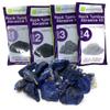 Wirejewelry Sodalite Rock Tumbler Refill Kit - 1.5 Lbs. of Sodalite Stone and 1 Batch of 4 Step Abrasive Grit and Polish view 1