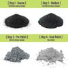 Wirejewelry Sodalite Rock Tumbler Refill Kit - 3 Lbs. of Sodalite Stone and 2 Batches of 4 Step Abrasive Grit and Polish view 3