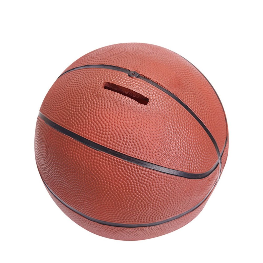 GYFCYGG Student Basketball Piggy Bank can Store The Desktop Ornaments Resin Crafts Gift ( Color : Basketball Piggy Bank )