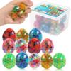 12 Pack Easter Eggs Stress Ball Fidget Toys, Easter Eggs Squeeze Balls for Easter Basket Stuffers Party Fovar view 1