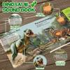 OENUX Dinosaur Toys with Interactive Sound Book for Kids 3-5, Dinosaur Book with Sound &12 Toy Dinosaurs Figures, Toddler Learning Toys for Boy, Present for Boys Girl Age 4-7 view 4