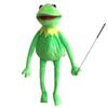 Kermit Frog Puppet with Puppets Control Rod & 50 Pcs Kermit The Frog Puppet Stickers, Hand Kermit Puppet Soft Stuffed Plush Toy for Boys & Girls - 24 Inches view 1
