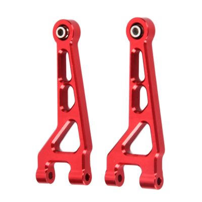 RC Car Suspension Arm, 2 Pcs Aluminium Alloy Front Upper Suspension Arm for 1/16 Remote Control Car