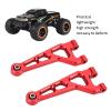 RC Car Suspension Arm, 2 Pcs Aluminium Alloy Front Upper Suspension Arm for 1/16 Remote Control Car view 3