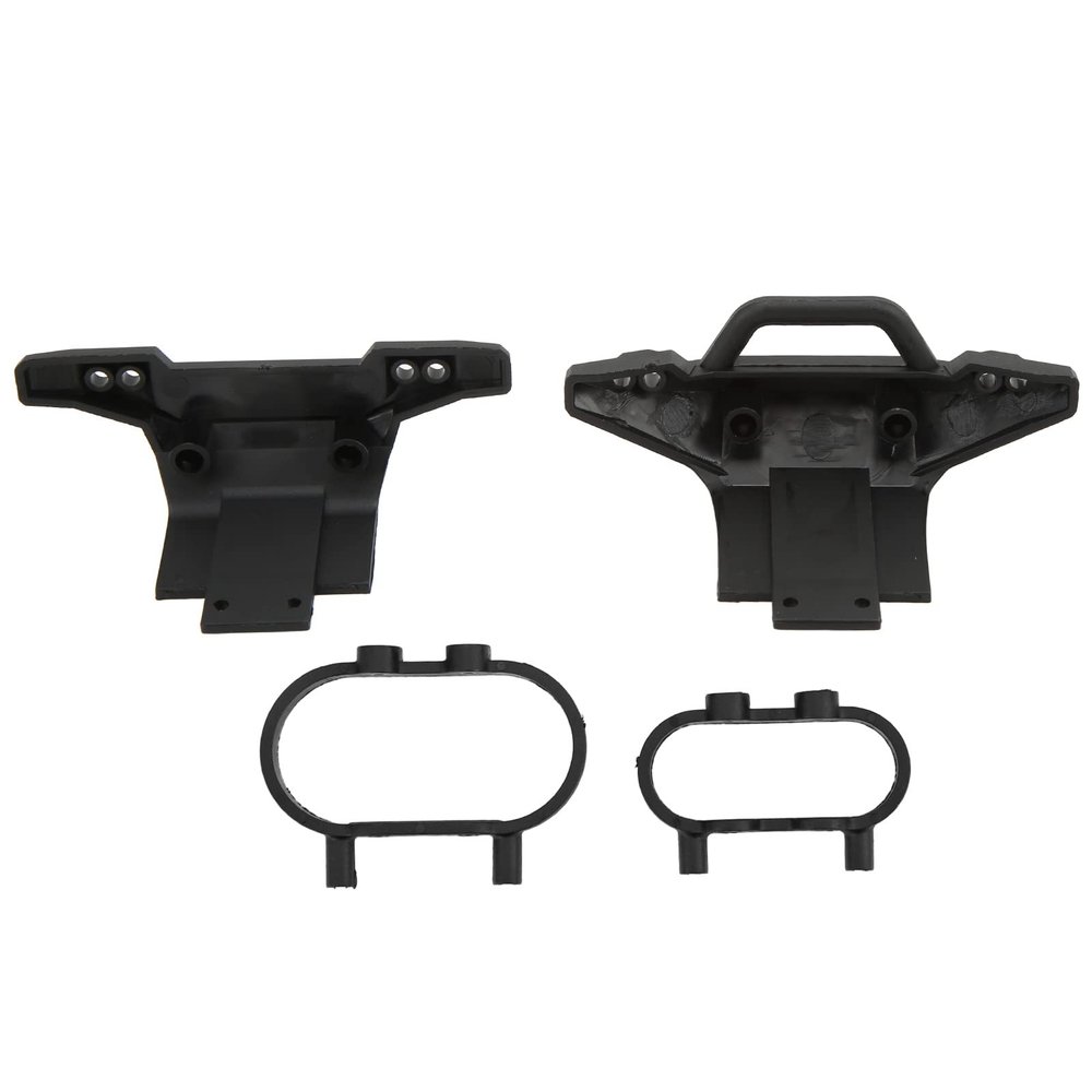 Dilwe RC Car Bumper Assembly,Plastic Front Rear Bumper Assembly for WLtoys 144002 1/14 RC Car Spare Parts Accessories, Front Bumper Crash Buffer Bumper DIY Repalce