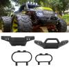 Dilwe RC Car Bumper Assembly,Plastic Front Rear Bumper Assembly for WLtoys 144002 1/14 RC Car Spare Parts Accessories, Front Bumper Crash Buffer Bumper DIY Repalce view 4