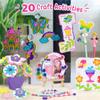 Imagimake Fabulous Craft Kit | 20 Art and Craft Activities - Creative Toy & DIY Set | Creative Toy & DIY Set | Arts and Crafts for Kids | Activity Craft Kits 6-8 | Gifts for 5 6 7 8 9 10 11 12 Years view 4
