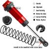 4PCS Front Rear Full Alloy Shocks RC Upgrades Parts for 1/10 Senton Granite Big Rock Vorteks 3s Blx 4X4 Mega 550,for 1/10 Kraton Outcast 4s,Red,Replace #AR330550 AR330551 view 4