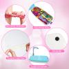 Friendship Bracelet Making Kit for Teen Girls - Arts and Crafts Ideas for Kids Age 6 7 8 9 10-12, DIY Handmade Toys for Birthday Christmas Gifts, Great for Road Trip with Featuring Instructions view 3