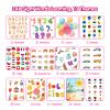 QuTZ ABC Learning Flash Cards for Toddlers 2-4, Autism Toys, Speech Therapy Educational Talking Sight Words Kindergarten Boys and Girls, 248 Pink view 2