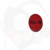 Cyber-Deals Texas Hold'em Poker 2'' All in Button(s), Double Sided Red wth Black Lettering (1pc) view 3