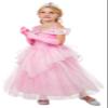 Rubies Girl's Forum Novelties Princess Coral Costume Dress, As Shown, Medium for Themed Parties and Halloween view 1